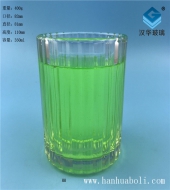 350ml出口竖条星空真人蜡烛杯