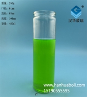 480ml直筒圆形出口星空真人蜡烛罐
