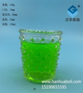 170ml麻点星空真人蜡烛杯