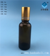 30ml茶色星空真人滚珠精油分装星空