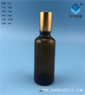 50ml茶色星空真人滚珠精油星空