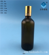 100ml茶色星空真人滚珠精油星空