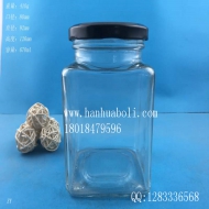 670ml方形辣椒酱星空真人星空